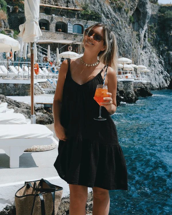 Baga Gauze Slip Dress - Image 2