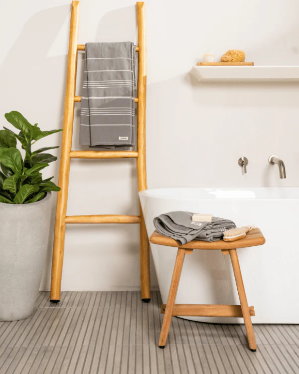 Classic Fringeless XL Bath Bundle - Grey - Image 4