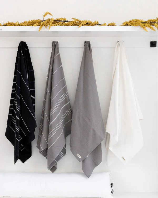 Classic Fringeless XL Bath Bundle - Grey - Image 6