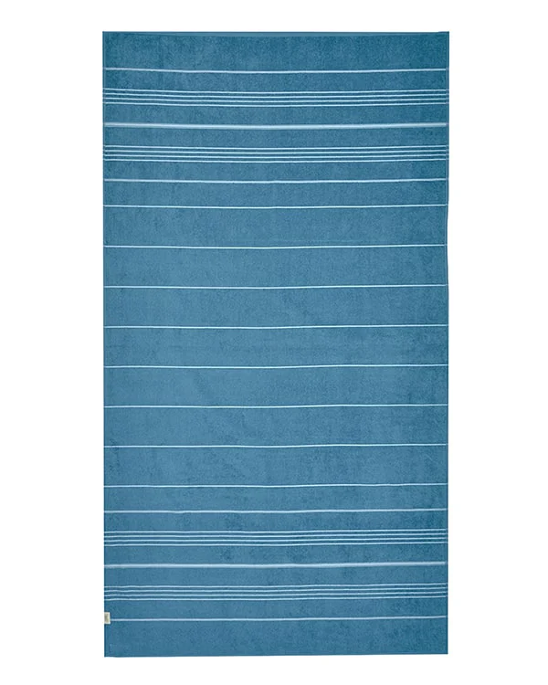 Classic Fringeless XL Bath Bundle - Slate Blue - Image 6
