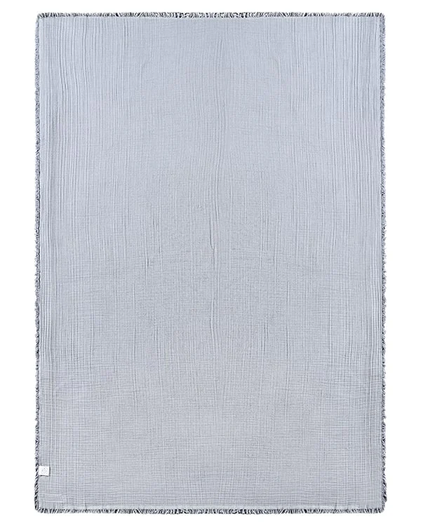 Lara Light Grey - Muslin Blanket - King - Image 4