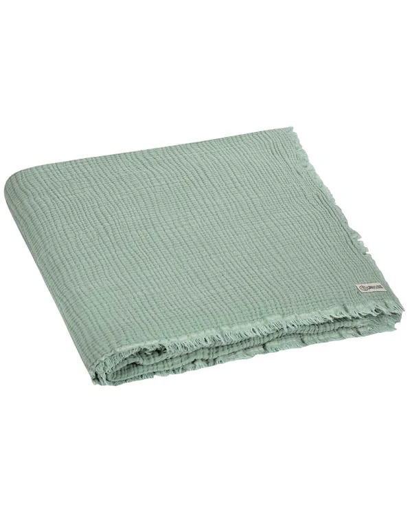 Lara Sage- Muslin Blanket - Queen - Image 5