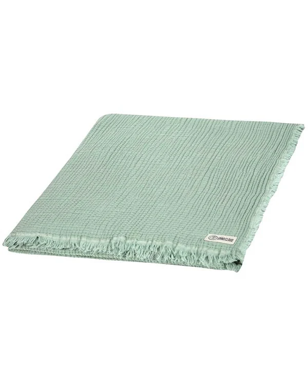 Lara Sage- Muslin Blanket - Queen - Image 9