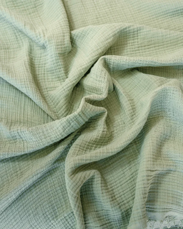 Lara Sage - Muslin Blanket - King - Image 5