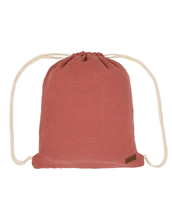 Lara Terracotta - Muslin Blanket - King - Image 7
