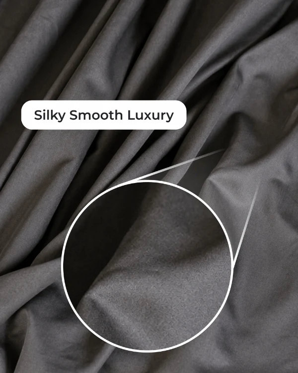 Luxe Sateen Sheet Set Beige - Image 5