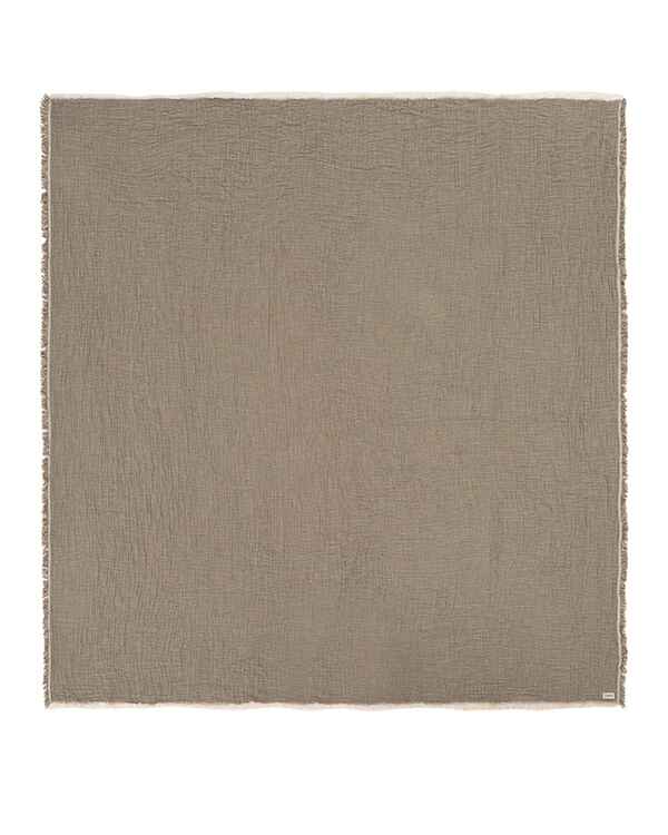 Senna Melange Muslin Blanket - Beige - King - Image 2