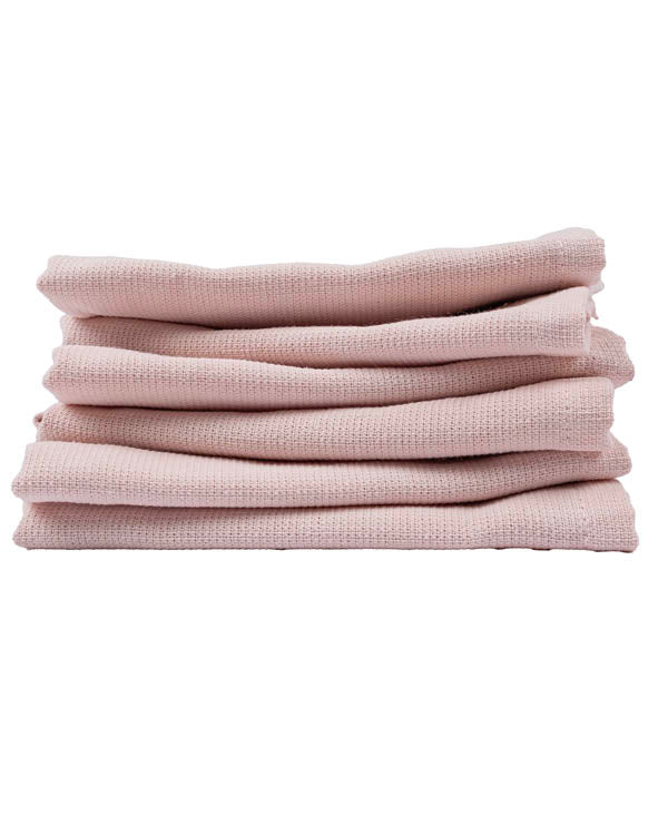 Terra Bath Washcloth Bundle 6 Pack - Calcite Pink - Image 2