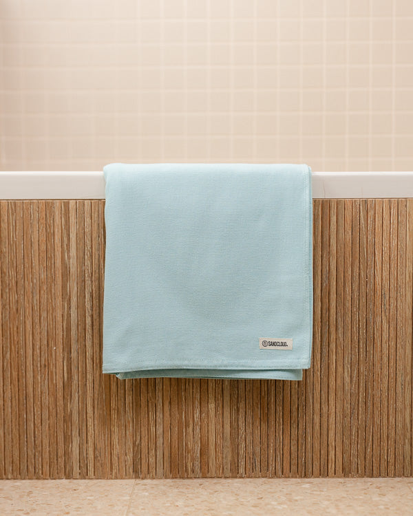 Terra Fringeless XL Bath Bundle 2 Pack - Seaglass - Image 2
